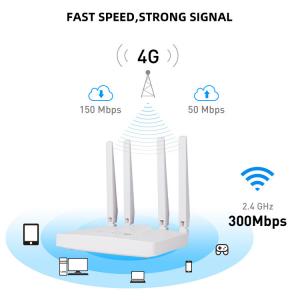 China 300Mbps Voice Volte Call Open Vpn Router Cat4 Wireless CPE LTE Modem for Vehicle supplier