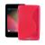China Durable soft red TPU case with s line design for Google android touchpad Nexus 7 for sale
