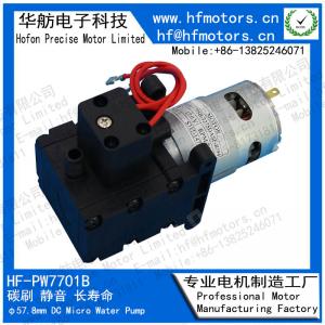 China Automatic Cleaning Equipment 12V 57.8mm Mini Water Pump supplier