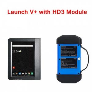 China Original Launch X431 V+ 10.1inch Tablet Global Version with HD3 Ultimate Heavy Duty Adapter for cars and trucks wholesale