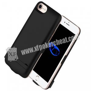 China 4.7 Inch iPhone 6 / 7 / 8 Power Case Poker Scanner With IR Camera Inside To Scan Marked Playing Cards supplier