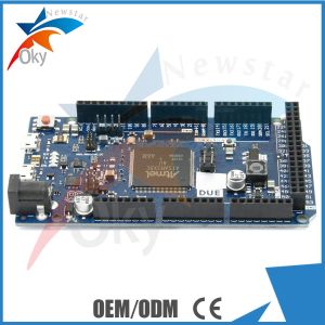 China Tablero de regulador DEBIDO de R3 Arduino, tablero de control de 32 bits del BRAZO Cortex-M3 de SAM3X8E on sale