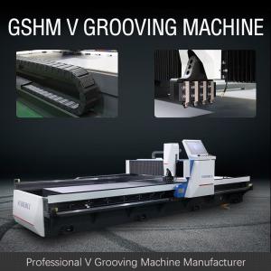 Hydraulic CNC V Grooving Machine For Stainless Steel In Elevator Industry