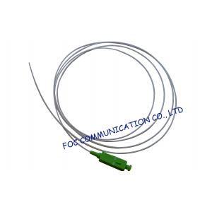 China OEM G.652D White Fiber Optic Pigtail Simplex For Telecommunication Network supplier