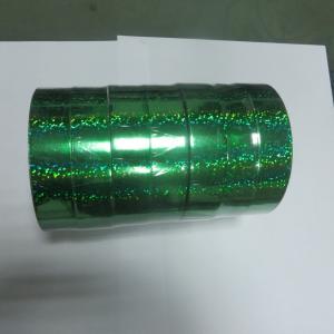22mm x  50Y Green Laser Ribbon Roll In Holographic Materials Used Bird Frighten
