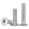 China Thread Pitch 1.0mm Countersunk Carriage Bolts with 100pcs/box wholesale