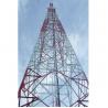 self supporting mobile telecom antenna galvanized steel lattice tower