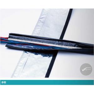 Shielded Zipper Sleeve ZPCA Series Electromagnetic Shielding for Cable Protection