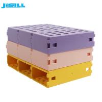 China Eco Friendly Plastic Cooler Ice Blocks Pcr Tube Rack For Medicine on sale