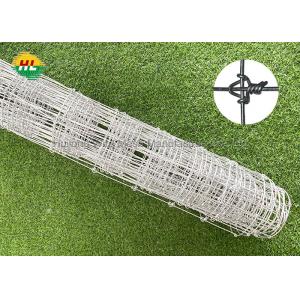 100m Heavy Zinc Coating Knotted Wire Mesh For Goat Horse Fencing