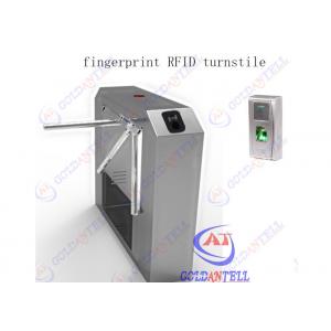 China RFID reader access control Tripod Turnstile Gate stainless steel turnstile supplier
