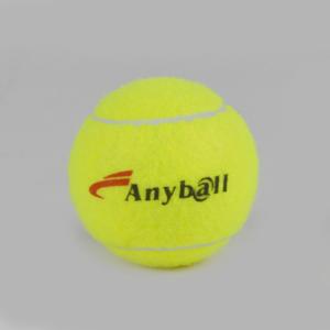 China Custom Tennis Racket Ball Tennis Balls Rubber Polyster Felt 65mm 56g supplier
