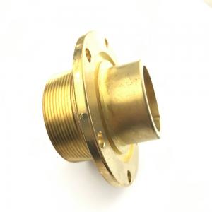 China Metal Custom Made Precision Copper Flanges and Connectors for Industrial Applications supplier