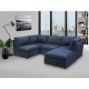 China Practical Antiwear Modern Modular Sofa , Foldable Sectional Couch With Chaise wholesale