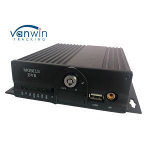 China 4CH Dual SD slots digital video recorder 1080P GPS WIFI 4G MDVR with VGA, RJ45, Intercom on sale