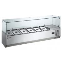 China 1/3x6 Commercial Ice Cream Freezer Salad Bar With Static Cooling 3.5KW/220V on sale