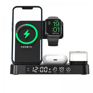 China ABS Fast Qi Wireless Charging Stand Magnetic With USB Cable supplier