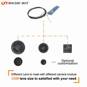 China Plastic Lens OmniVision OCHFA10 Separated USB2.0 Endoscope Camera Module With Steel Shell wholesale