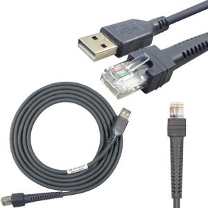 China Braided Shielded Type A USB Data Cable For Zebra Scanner DS2208 supplier