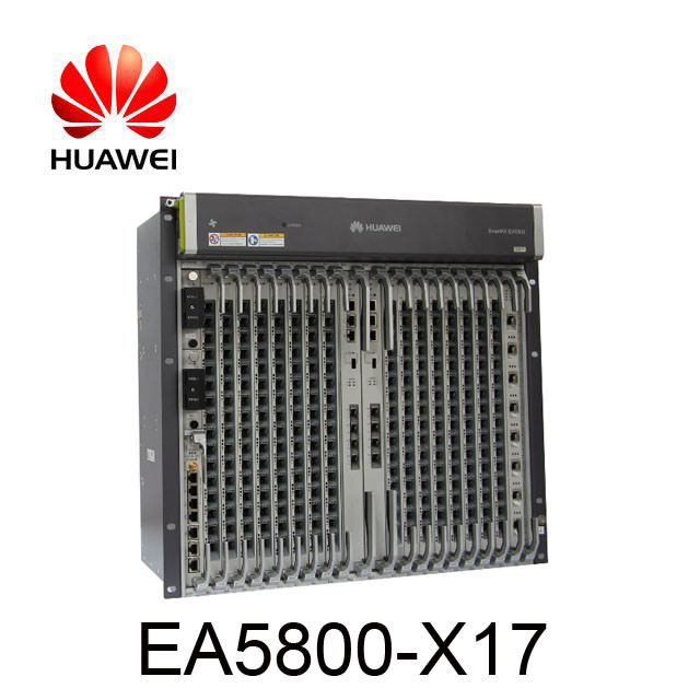 Large Capacity Huawei SmartAX EA5800 Series OLT EA5800-X17 With GPON ...