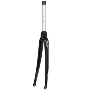 China superlight carbon fiber suspension rigid fork 18mm travel for road racing bicycle supplier