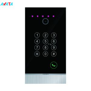 Home Security Intercom System metal housing outdoor station call panel Video Doorbell with password code unlock