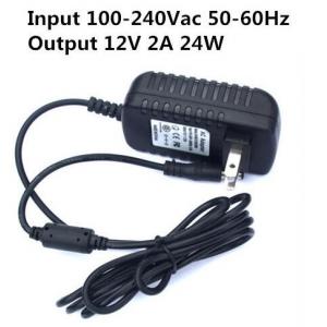 China AC DC power adapter chargers supply 12v 1a 1.5a 2a 12W 15W 24W 30W for CCTVs,LED strips with UL CE SAA marked supplier
