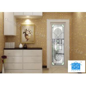 Insulated Glass Panel For Doors , Agon Filled Privacy Oval Entry Door Glass Inserts