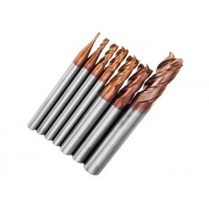 China High Performance HRC 55 Solid Carbide Flat End Mill For Metal Cutting And Wood Cutting wholesale