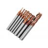 China High Performance HRC 55 Solid Carbide Flat End Mill For Metal Cutting And Wood Cutting wholesale