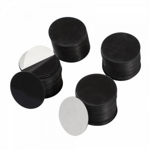 China Magnet Removable Ferrous Nano Gel Pads Round Shape DIY Self Adhesive supplier
