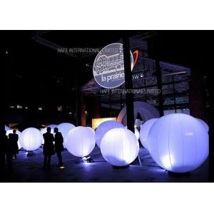 Sphere Inflatable Lighting Decoration LED , Colorful Intelligent Event Decoration Lighting