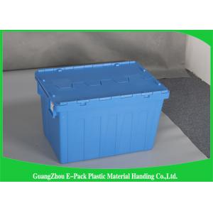 China Durable Packaging Strong Plastic Storage Boxes , Storage Bins With Lids Food Grade supplier