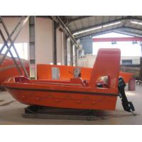 China Factory price open rescue boat with solas approval FRP boat on sale