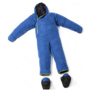 6.2kg Blue Down Wearable Sleeping Bag Suit Clothes Dress