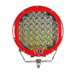 China 9 inch Led work light with 111Watt , 37pcs*3w high intensity CREE LEDS, Black, Red, Bule, Yellow Body color available supplier