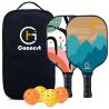 China ODM Carbon Fiber Surface Pickleball Paddle Custom Logo Pickleball Racquet Set wholesale