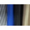 Black 100% Polyester Coated Fabric Waterproof SGS Certificate