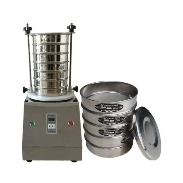 Vertical Vibrating Motor Multilayer Particle Size Analysis Sieve Shaker 200mm 300mm