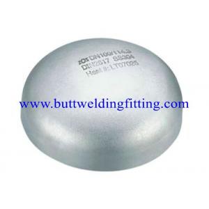 China Butt Weld Pipe Cap Stainless Steel Pipe Cap Incoloy 800 / WPNIC , Incoloy 825 / WPNICMC supplier