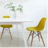 China Stable Patchwork Dining Chairs With Crossover And Triangular Structure wholesale