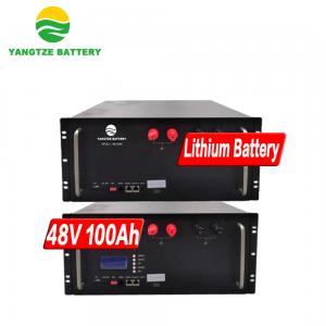 China ODM 48V 100ah Lithium Ion Solar Battery 51.2V 50kg High Capacity supplier