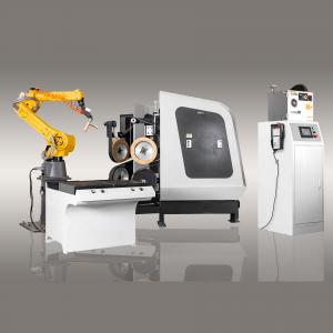 China Basin Faucet Polishing Machine with FUNAC robotic arm supplier