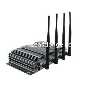 3G Cell Phone Signal Jammer With 4 Antenna EST-808A