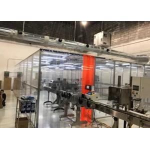 China E Cigarette Production Plexiglass Wall Softwall Clean Room supplier