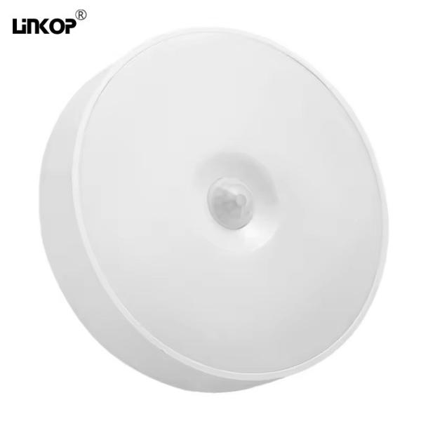 Rechargeable Motion Sensor Night Light With Dimmable Color Temperature