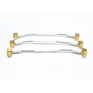 SMP Female Right Angle RF Cable Assemblies For Mobile Communication Cable