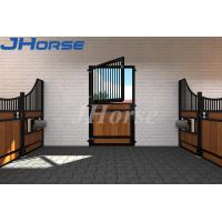 China Prefabricated Bamboo Wood Horse Stable Stall Panel and Fronts on sale