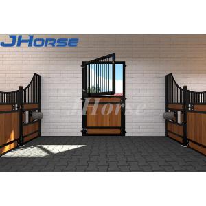 Prefabricated Bamboo Wood Horse Stable Stall Panel and Fronts