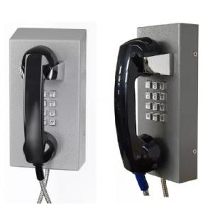 Indoor Analog PSTN Phone , Inmate Visitors Hotline Vandal Resistant Telephone